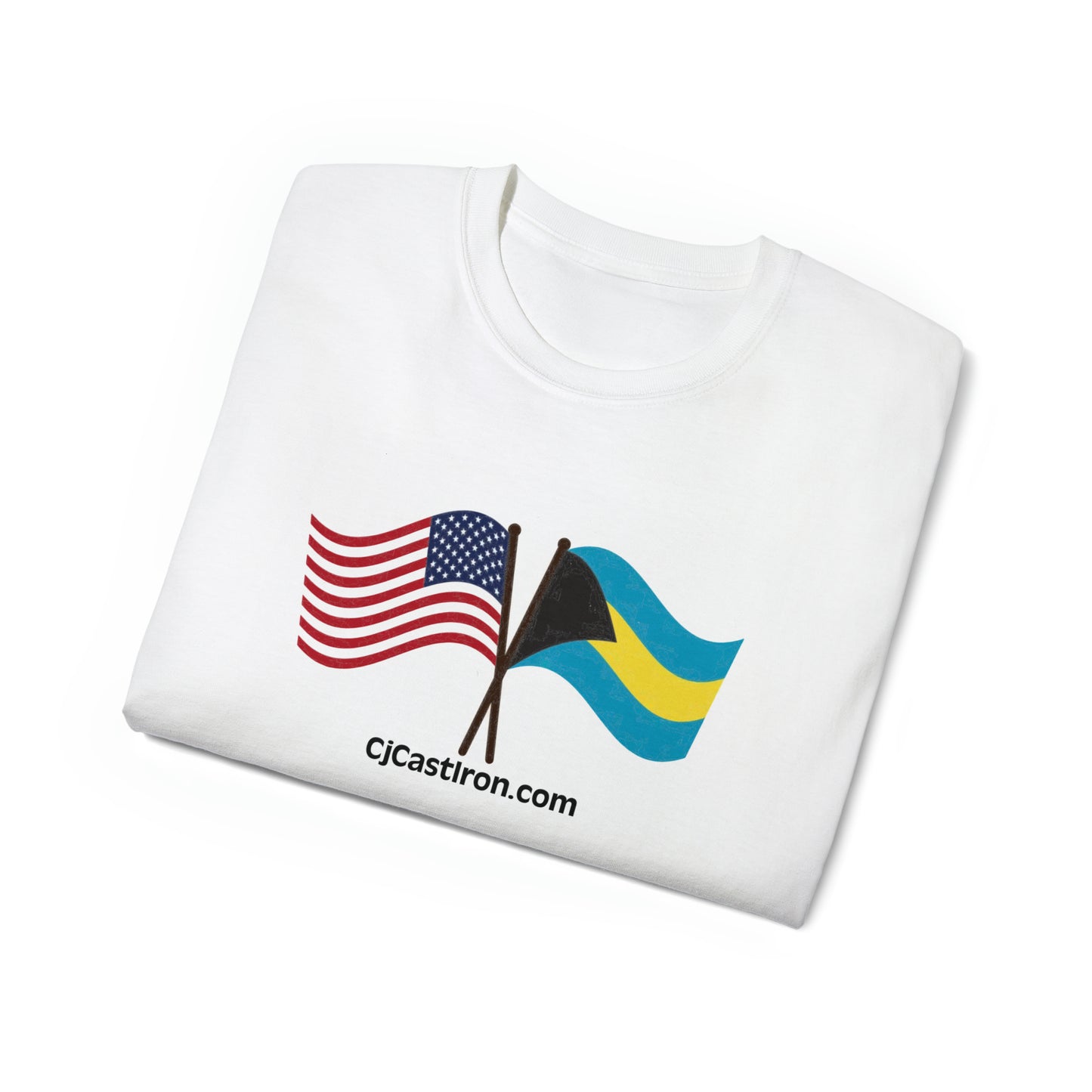 Bahamas USA Flag - Unisex Ultra Cotton Tee