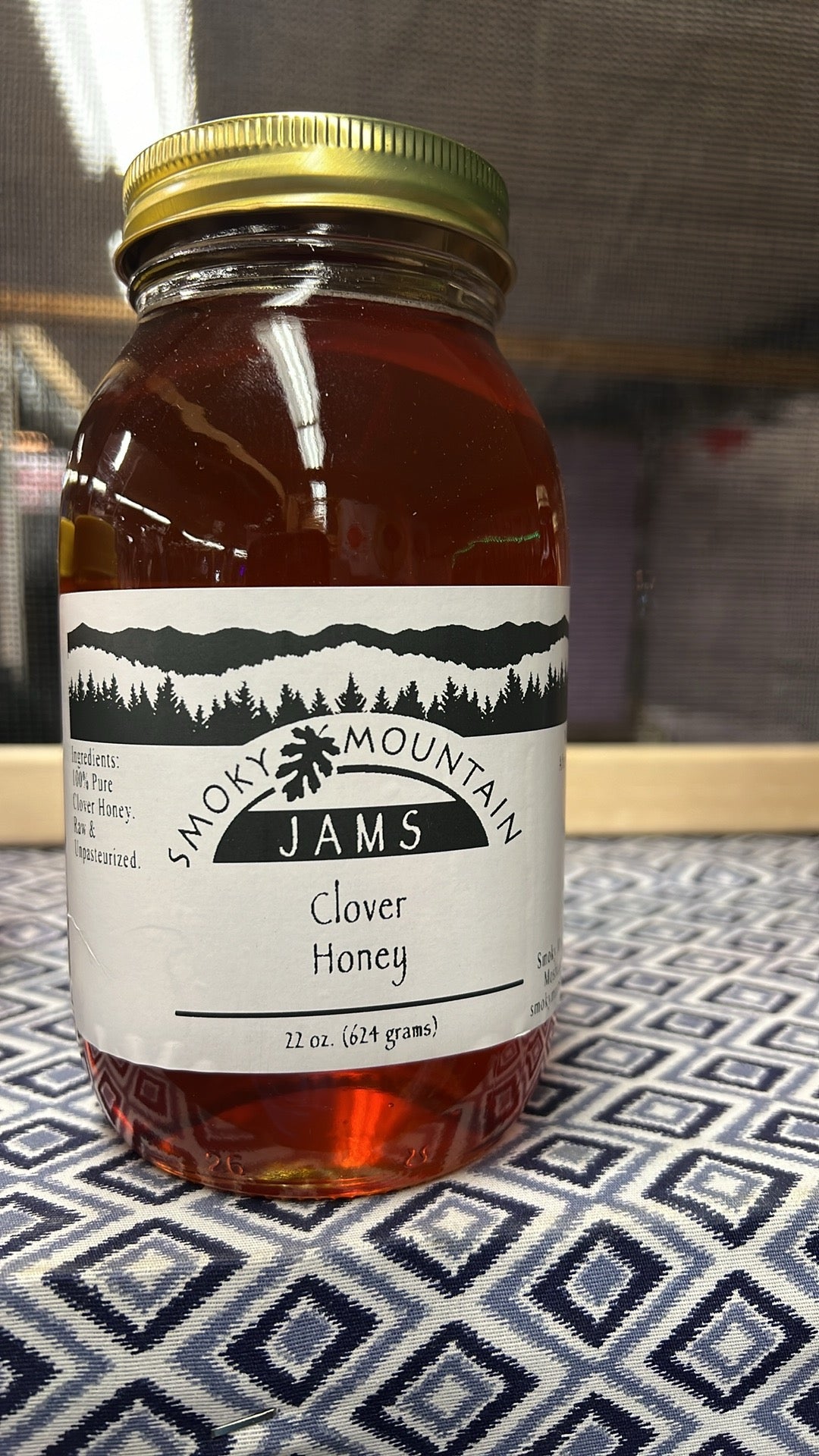 Smoky Mountain clover honey