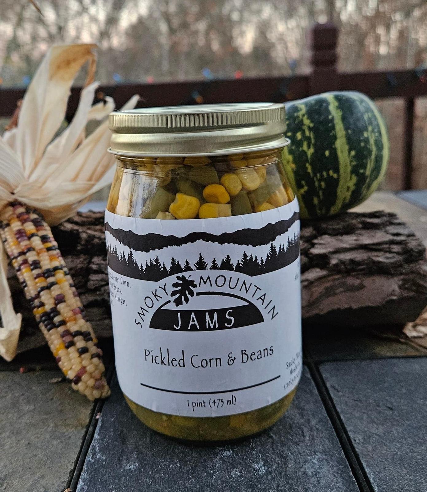 Smoky Mountain Jams Pickled Corn & Beans